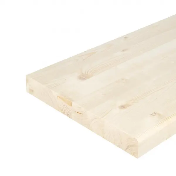 Ступень прямая сращенная хвоя сорт АВ 40x300x1000 мм