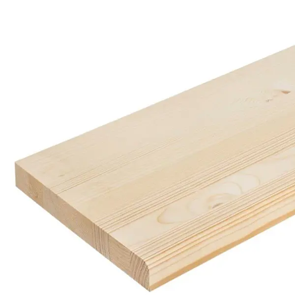 Ступень прямая сращенная хвоя сорт Экстра 40x300x1000 мм