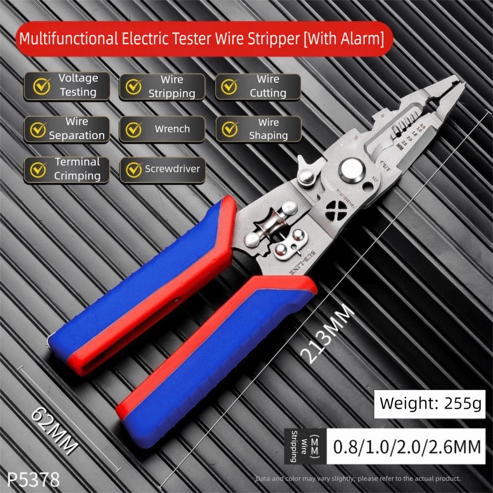 Складные плоскогубцы электрика 16-в-1 Плоскогубцы для зачистки проводов Стриппер для проводов Инструменты электрика A