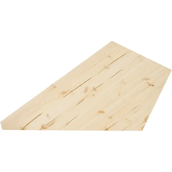 Ступень угловая сращенная хвоя сорт Экстра 1006x500x40 мм